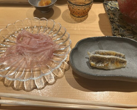 Dinner at Sushi Fujinaga (鮓 ふじなが)
