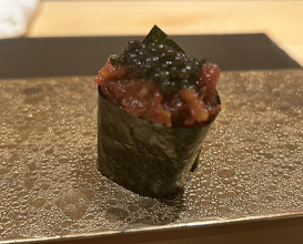 Dinner at Sushi Fujinaga (鮓 ふじなが)