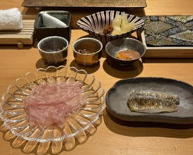 Dinner at Sushi Fujinaga (鮓 ふじなが)