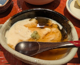 Dinner at Tempura Fukamachi (てんぷら 深町)