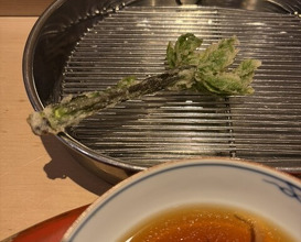 Dinner at Tempura Fukamachi (てんぷら 深町)