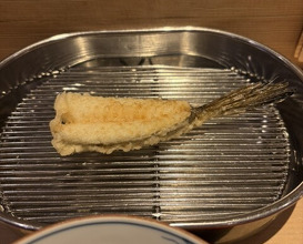 Dinner at Tempura Fukamachi (てんぷら 深町)