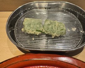 Dinner at Tempura Fukamachi (てんぷら 深町)