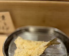 Dinner at Tempura Fukamachi (てんぷら 深町)