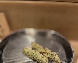 Dinner at Tempura Fukamachi (てんぷら 深町)