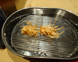 Dinner at Tempura Fukamachi (てんぷら 深町)