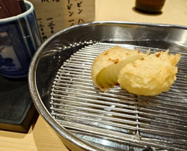 Dinner at Tempura Fukamachi (てんぷら 深町)