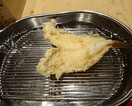 Dinner at Tempura Fukamachi (てんぷら 深町)