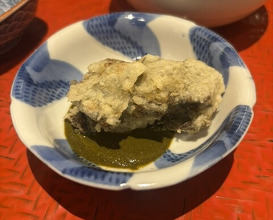 Dinner at Tempura Fukamachi (てんぷら 深町)