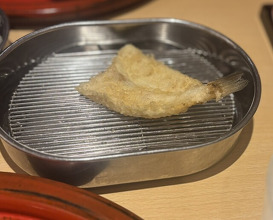 Dinner at Tempura Fukamachi (てんぷら 深町)
