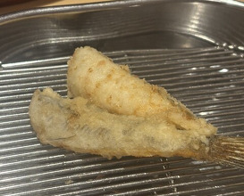 Dinner at Tempura Fukamachi (てんぷら 深町)