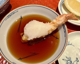 Dinner at Tempura Fukamachi (てんぷら 深町)