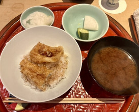 Dinner at Tempura Fukamachi (てんぷら 深町)