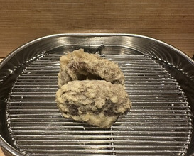 Dinner at Tempura Fukamachi (てんぷら 深町)