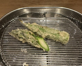 Dinner at Tempura Fukamachi (てんぷら 深町)