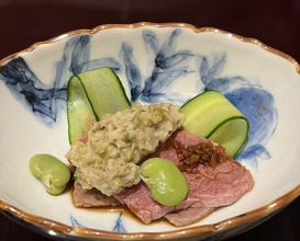 Dinner at Niku Ryori Fukunaga (肉料理ふくなが)