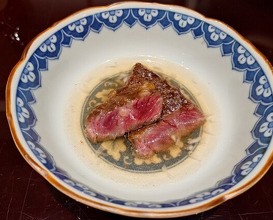 Dinner at Niku Ryori Fukunaga (肉料理ふくなが)