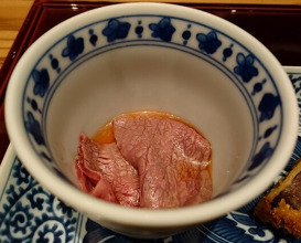 Dinner at Niku Ryori Fukunaga (肉料理ふくなが)