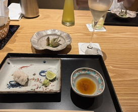 Dinner at Ginza Kitafuku (銀座 きた福)