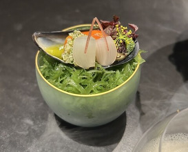 Dinner at HAJIME