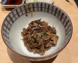 Dinner at Sushi Hashimoto