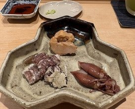 Dinner at Sushi Hashimoto