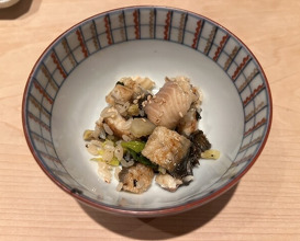 Dinner at Sushi Hashimoto