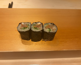 Dinner at Sushi Hashimoto