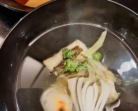 Dinner at Hassun (八寸)