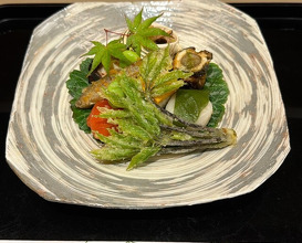 Dinner at Hassun (八寸)