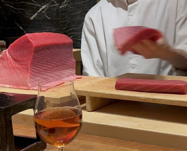 Dinner at HATSUNEZUSHI (初音鮨)