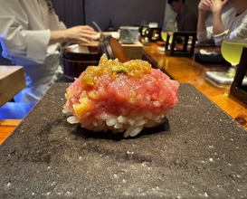 Dinner at HATSUNEZUSHI (初音鮨)