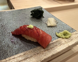 Dinner at Sushi Hidetaka (寿し ひでたか)