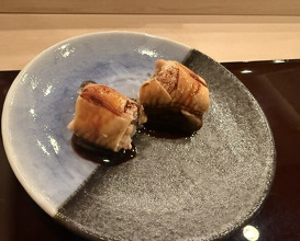 Dinner at Sushi Hidetaka (寿し ひでたか)