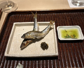 Dinner at Jingumae Higuchi