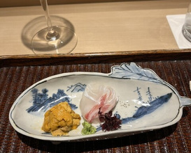 Dinner at Jingumae Higuchi