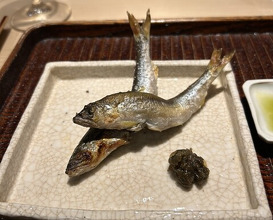 Dinner at Jingumae Higuchi