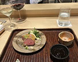 Dinner at Jingumae Higuchi