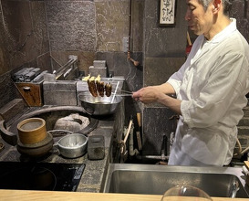 Dinner at Jingumae Higuchi