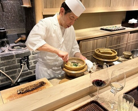 Dinner at Jingumae Higuchi