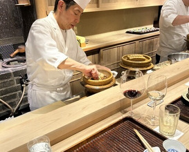 Dinner at Jingumae Higuchi