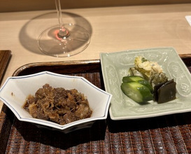 Dinner at Jingumae Higuchi