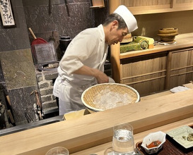 Dinner at Jingumae Higuchi