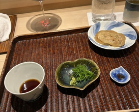 Dinner at Jingumae Higuchi