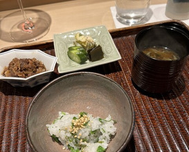 Dinner at Jingumae Higuchi