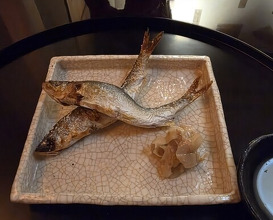 Dinner at Jingumae Higuchi