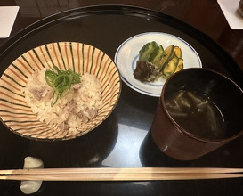 Dinner at Jingumae Higuchi