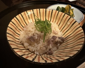 Dinner at Jingumae Higuchi