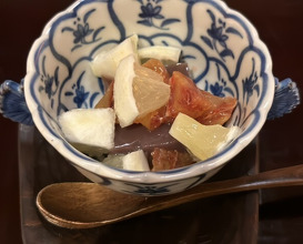 Dinner at Jingumae Higuchi