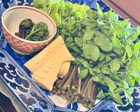 Dinner at Hirasanso